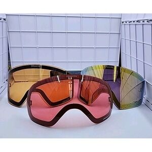 Dragon Luma Replacement Snow Goggle Lens Lot Of 3 Used